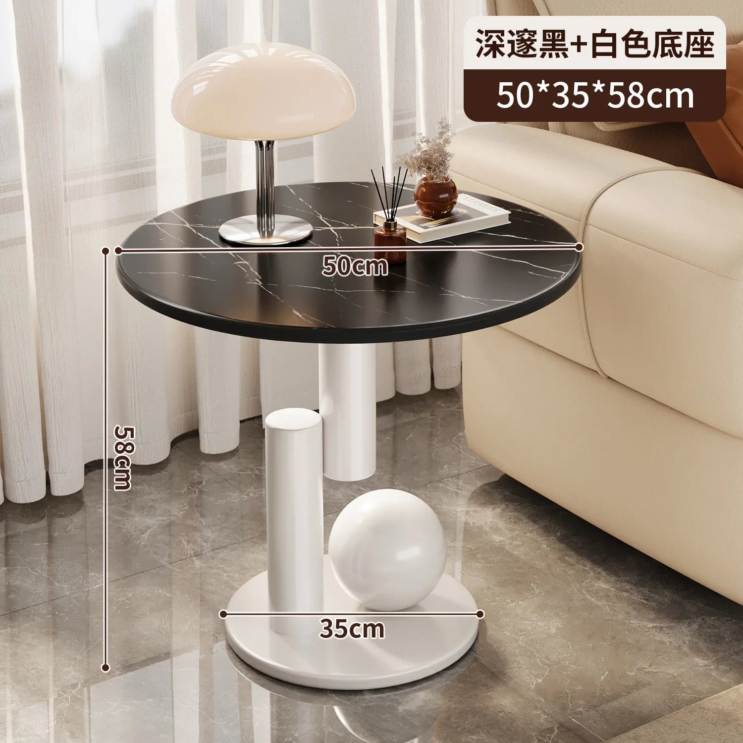 Sedentary Mini Table Coffee Table in the Living Room Furniture Bluetooth Speaker Shelf Home Decoration Offers Chair Sofa