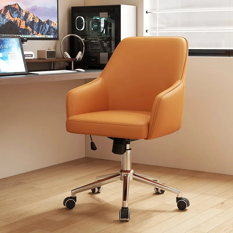Computer Ergonomic Office Chair Swivel Dinning Study Accent Office Chair Armchair Recliner Chaise De Bureaux Salon Furniture