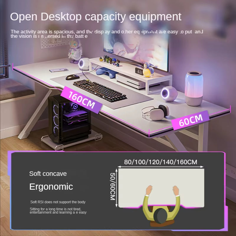 Computer Desks Webcast Gaming Desk Home Office Desk Ergonomic Table Modern Simple Bedchamber Desktop Study Table Office Desk