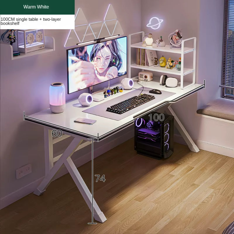 Computer Desks Webcast Gaming Desk Home Office Desk Ergonomic Table Modern Simple Bedchamber Desktop Study Table Office Desk