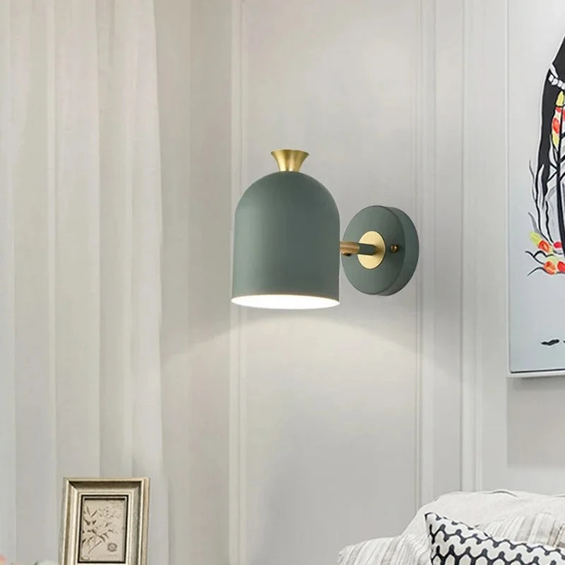 Nordic Minimalist Modern Children'S Room Bedroom Wall Lamp Creative Bedside Lamp Living Room Wall Stair Lamp