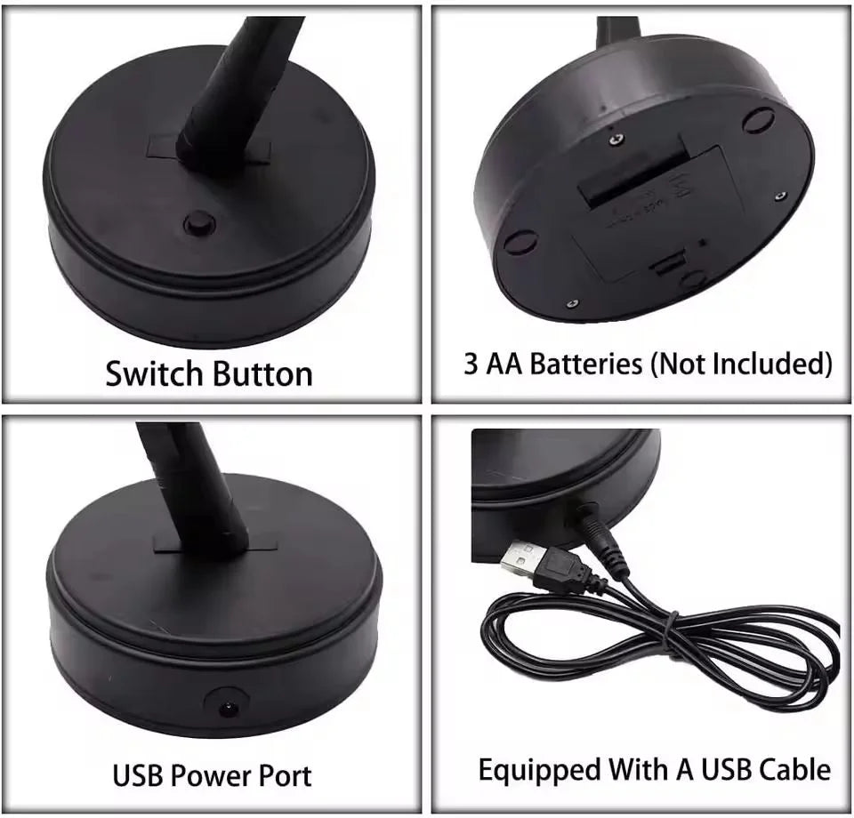 1PC LED Artificial Cherry Tree Bonsai Night Light Usb/Battery Powered Table Lamp Touch Switch Fairy Light for Wedding Home Decor