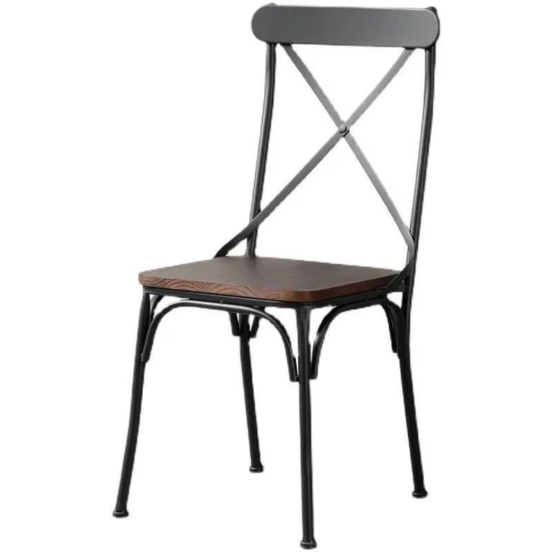 American Industrial Style Old Coffee Shop Restaurant Retro Pub Commercial Leisure Complete Set of Tables and Chairs