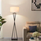 Scandinavian Modern Iron Floor Lamp Creative Minimalist for Living Room Bedroom Study Night Lighting Home Decor Items LED