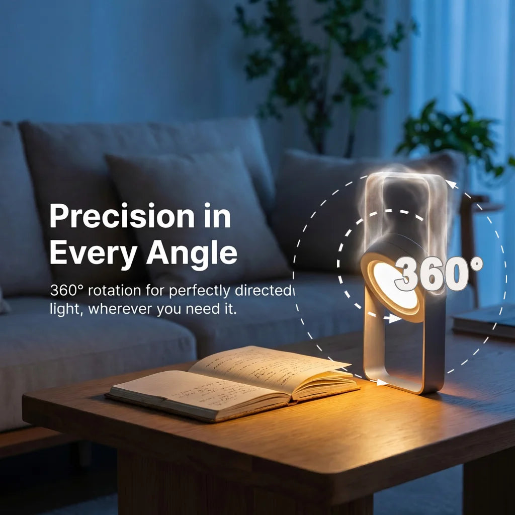 Telescopic Hanging Lantern Table Light, Portable Folding Desk Handheld Lamp, Dimmable Bedside Reading Camping Night Light