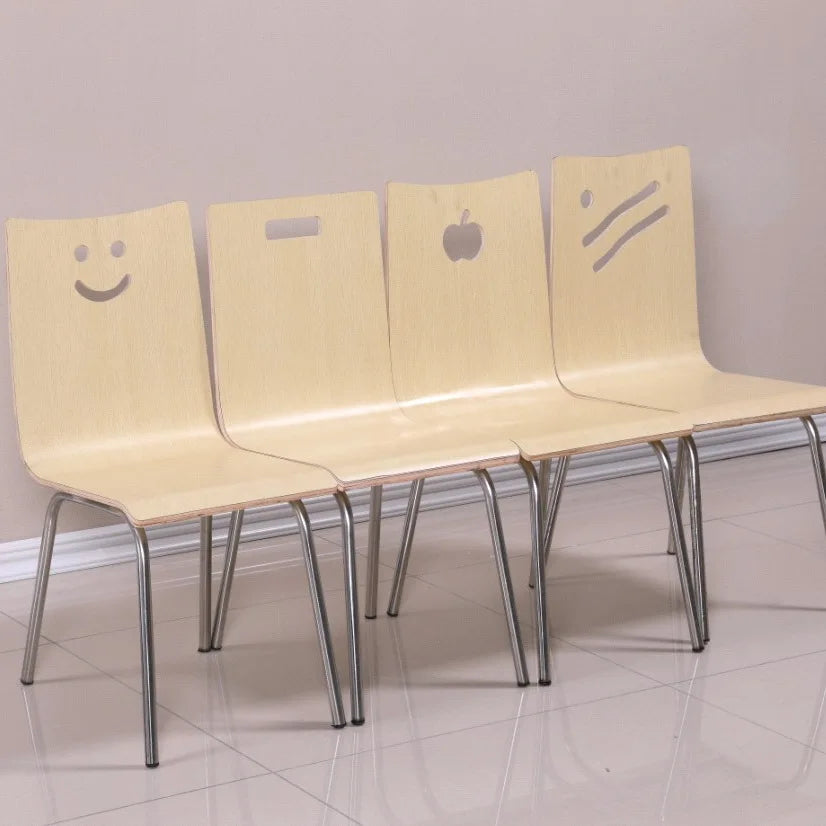 For Fast Food Restaurant Dining Table and Chair Set for Breakfast Snack Burger Milk Tea Shop High End Catering Staff Canteen