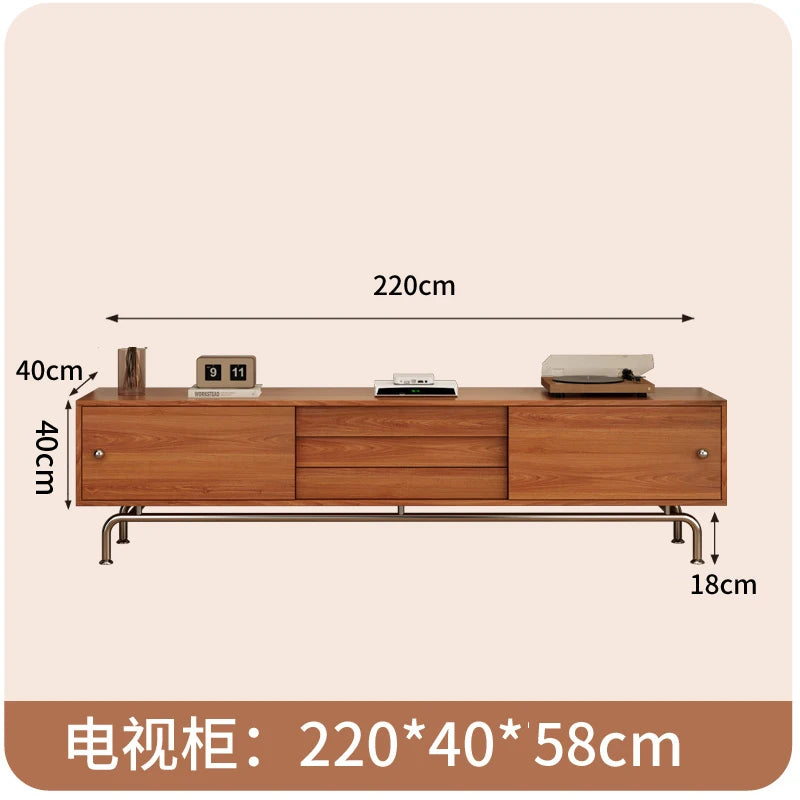 Modern Simple Tv Console Cabinet Elegant Style Personality Simple Tv Stands Boho Decoration Fernsehschrank Living Room Furniture