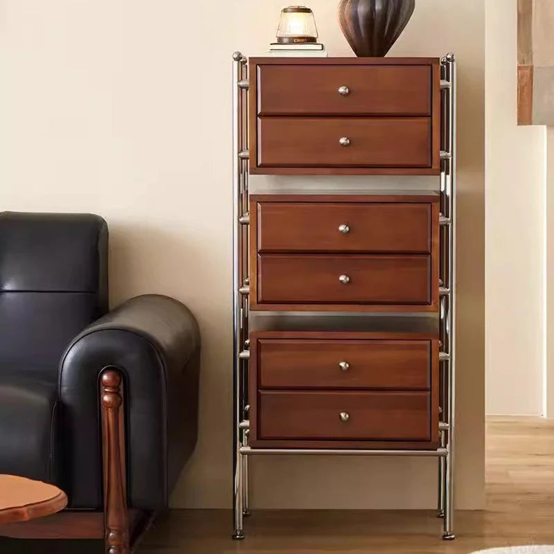Nordic Vintage Storage Cabinet Tall Luxury Multipurpose Craft Locker Cabinet Office File Woonkamer Kasten Living Room Furniture