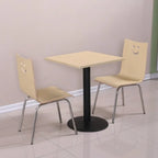 For Fast Food Restaurant Dining Table and Chair Set for Breakfast Snack Burger Milk Tea Shop High End Catering Staff Canteen