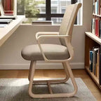 Computer Office Chair Ergonomic Mesh Breathable Desk Chair Sedentary Chair with Armrests Backrest Armchair for Meetings Home