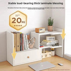 Bookshelf Desktop Shelf Multi-Layer Telescopic Office Desk Small Desk Storage Simple Bookcase