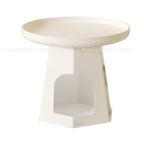 Cream Wind Sofa Edge Few Corners Simple Modern Living Room Small round Table Household Creative Plastic Bedside Table Rack