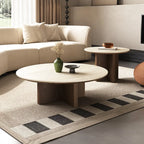 Office Indoor Coffee Tables round Beige Balcon Apartment White Coffee Tables Center Nordic Wood Tavolino Da Salotto Furniture