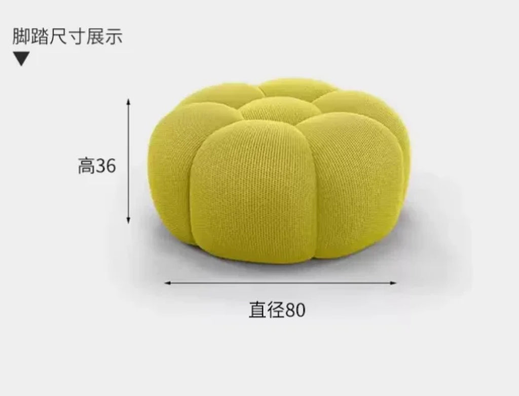 Minimalist European Living Room Couch Double Adults Puffs Bubble Sofas Compressed Boneless Chaise Divano Furniture Home