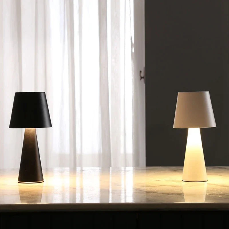 Pop Led Deco Table Lamp Rechargable Night Light Portable USB Charging Touch Bedside Table Lamp Living Room Decoration Desk Light