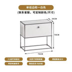 Living Room Cabinet Sideboards Coffee Table Tv Stand Storage Cabinet Corner Metal Storage Display Customizable Modular Furniture