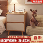 Bedside Table Nightstand Furniture Bedroom Storage Drawers Cabinet Wooden Modern Small End Side Tables Home Muebles Drawer Chest