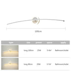 Led Bathroom Light Mirror Wall Lamp Home Decor Wall Mount Light Fixture Modern Wall Lamps for Living Room Bedroom Hotel Bar Cafe