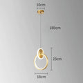 1 PC Modern Home Decor Led Lights Bedroom Lamp Bedside Pendant Light Lamps Led Chandeliers Hanging Light Indoor Lighting