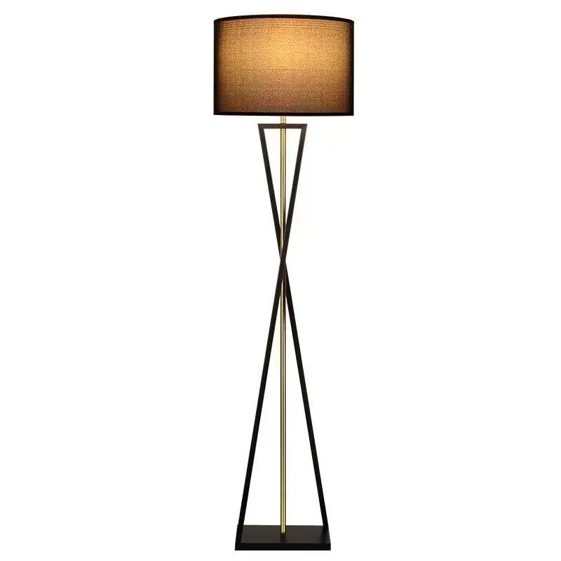 Scandinavian Modern Iron Floor Lamp Creative Minimalist for Living Room Bedroom Study Night Lighting Home Decor Items LED