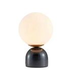 marble Table Lamp Modern Living Room Home Decor Glass Ball Table Lamps Hotel Bedroom Bedside Study Desk Light