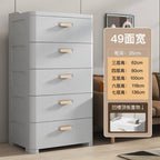 Thickened Storage Cabinet, Locker, Household Snack Storage Box, Bedroom Plastic Chest of Drawers, Locker Drawer Type