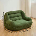 Mini Double Sofa Living Room Bedrooms Lazy Sofa Modern Minimalist Design Air Sofas Comfortable Luxury Bubble Sofas Household