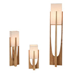 Japanese Style Quiet Wind Floor Lamp Living Room New Chinese Style Retro Homestay Hotel Bedroom Bedside Standing Table Lamp