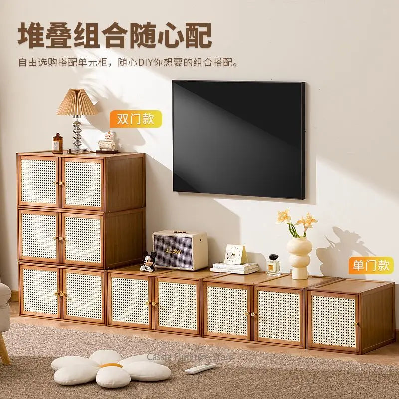 Storage Cabinet for Balcony Bay Window,Tatami Organization Shelf, Space-Saving Floor Cabinet for Home,Minimalist Utility Cabinet