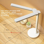 LED Desk Lamp 3 Levels Dimmable Touch Night Light USB Rechargeable Eye Protection Foldable Table Lamp for Bedroom Bedside Readin