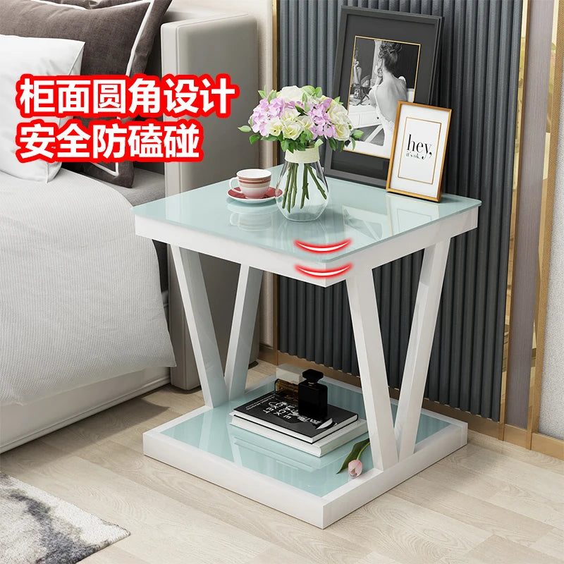 Mid Century Modern Bedroom Bedside Table Unique Organizer Comfortable Low Nightstand Decor Mini Muebles Garden Furniture Sets