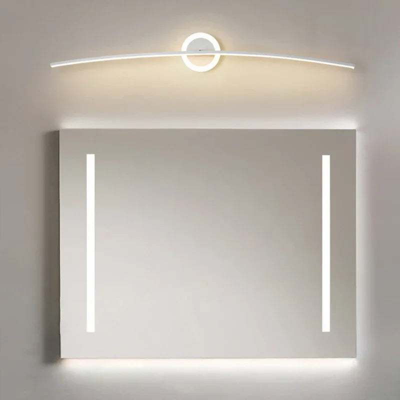 Led Bathroom Light Mirror Wall Lamp Home Decor Wall Mount Light Fixture Modern Wall Lamps for Living Room Bedroom Hotel Bar Cafe