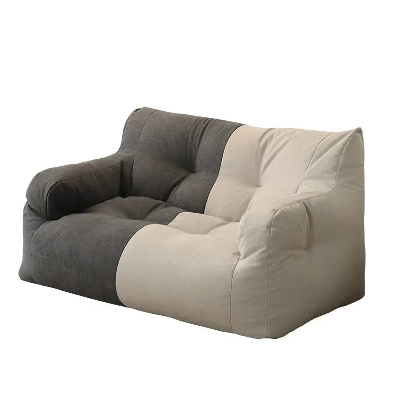 Single Double Reclining Lazy Sofa, Multi-Function Lounge Bed for Bedroom Dormitory Rental Room