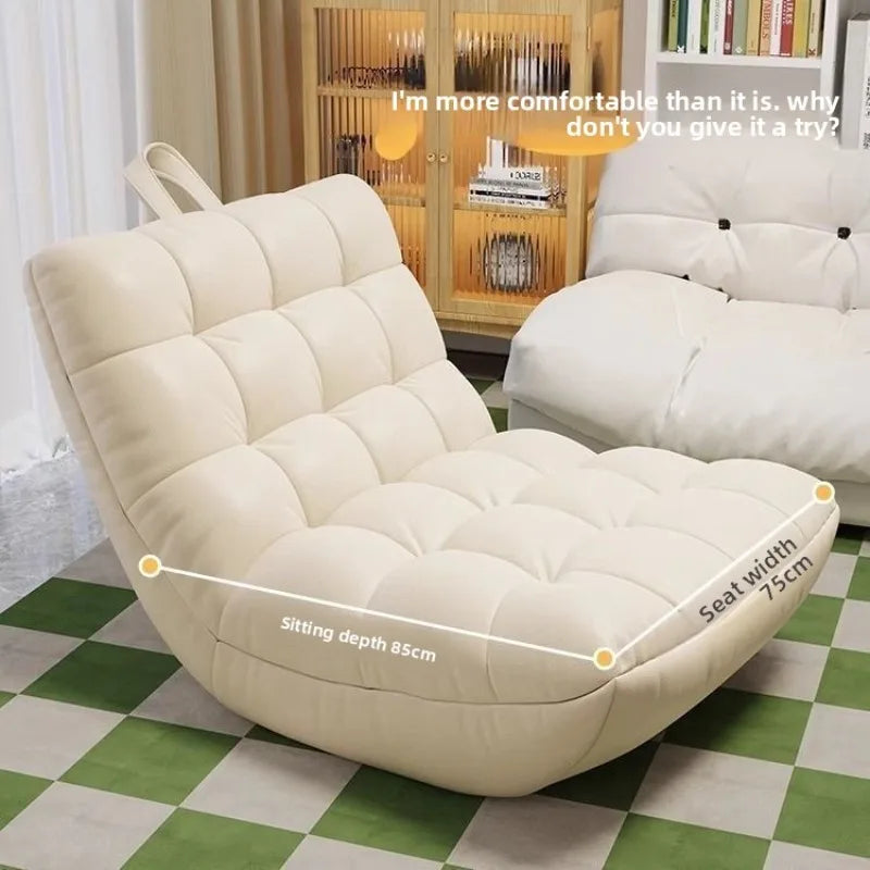 Living Room Lazy Sofa Convertible Lounger Bed Mammoth Lounge Chair Single Sleeper Outdoor Casual Comforter Indoor Outdoor