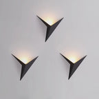 Modern Minimalist Triangle Shape LED Wall Lamps Nordic Style Indoor Living Room Lights 3W AC85-265V Simple Lighting
