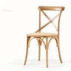 Nordic Retro Solid Wood Dining Chair Restaurant Furniture Simple Dining Chair American Homestay Casual Creative Back Chairs B R