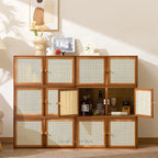 Storage Cabinet for Balcony Bay Window,Tatami Organization Shelf, Space-Saving Floor Cabinet for Home,Minimalist Utility Cabinet