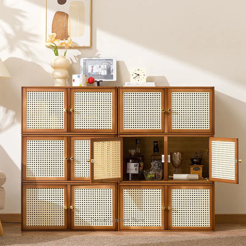 Storage Cabinet for Balcony Bay Window,Tatami Organization Shelf, Space-Saving Floor Cabinet for Home,Minimalist Utility Cabinet