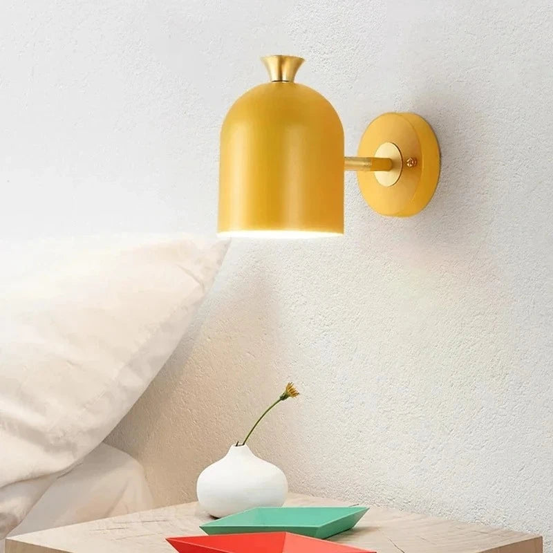 Nordic Minimalist Modern Children'S Room Bedroom Wall Lamp Creative Bedside Lamp Living Room Wall Stair Lamp