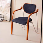 Pre-Loved Style Light Luxurious Vogue Dining Chair Retro Modern Minimalist Armchair Elegante Y Hermoso Dining Room Furniture