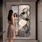 Hidden Full-Length Mirror Entrance Decoration Painting Home Decor Items Large Mirror Designer Furniture Living Room Grand Miroir