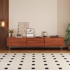 Modern Simple Tv Console Cabinet Elegant Style Personality Simple Tv Stands Boho Decoration Fernsehschrank Living Room Furniture
