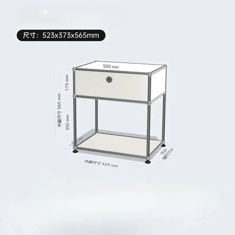 Living Room Cabinet Sideboards Coffee Table Tv Stand Storage Cabinet Corner Metal Storage Display Customizable Modular Furniture