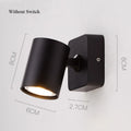 7W GU10 Led Ceiling Wall Light Spot Lights Modern Style Folding Rotation Home Hotel Bedroom Bedside Living Room Wall Lamp