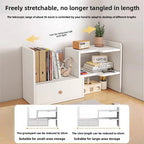 Bookshelf Desktop Shelf Multi-Layer Telescopic Office Desk Small Desk Storage Simple Bookcase