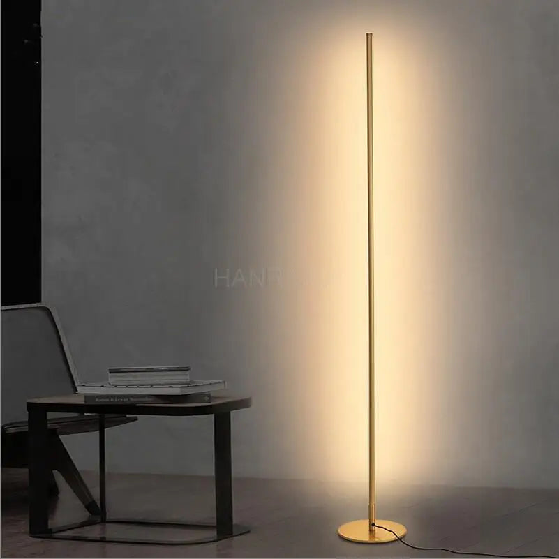 Modern Nordic Simple Creative Living Room Floor Lamp LED Lamp Metal Lamp Floor Lamp Nordic Simple Creative Bracket LED Black