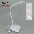 USB Charging Plug-In Mini LED Desk Lamp Reading Book Light Eye-Protection Children Study Table Lamp Night Light