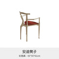 HT Light Luxury Cream Style Solid Desk Small Apartment Home Desk High Sense Retro