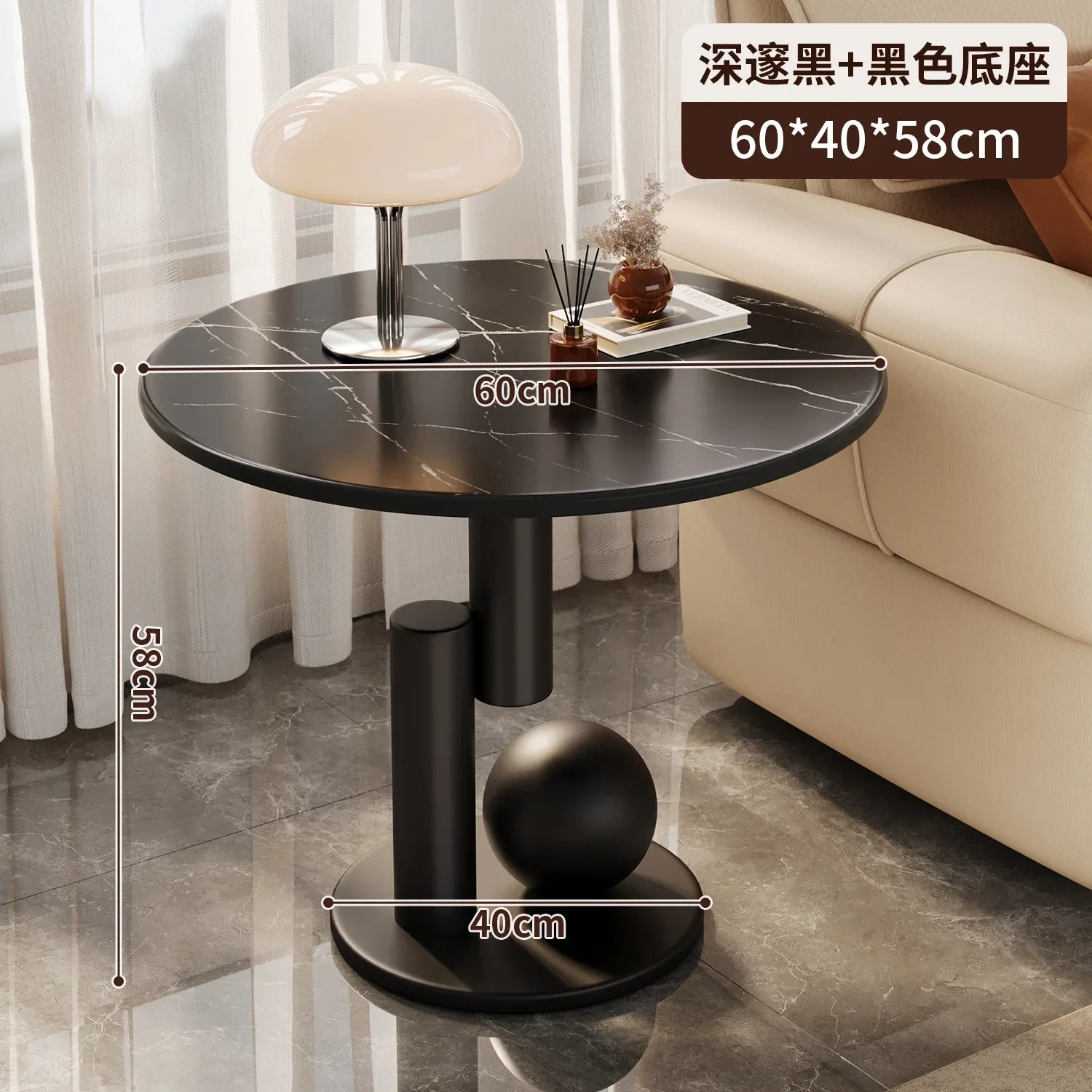 Sedentary Mini Table Coffee Table in the Living Room Furniture Bluetooth Speaker Shelf Home Decoration Offers Chair Sofa
