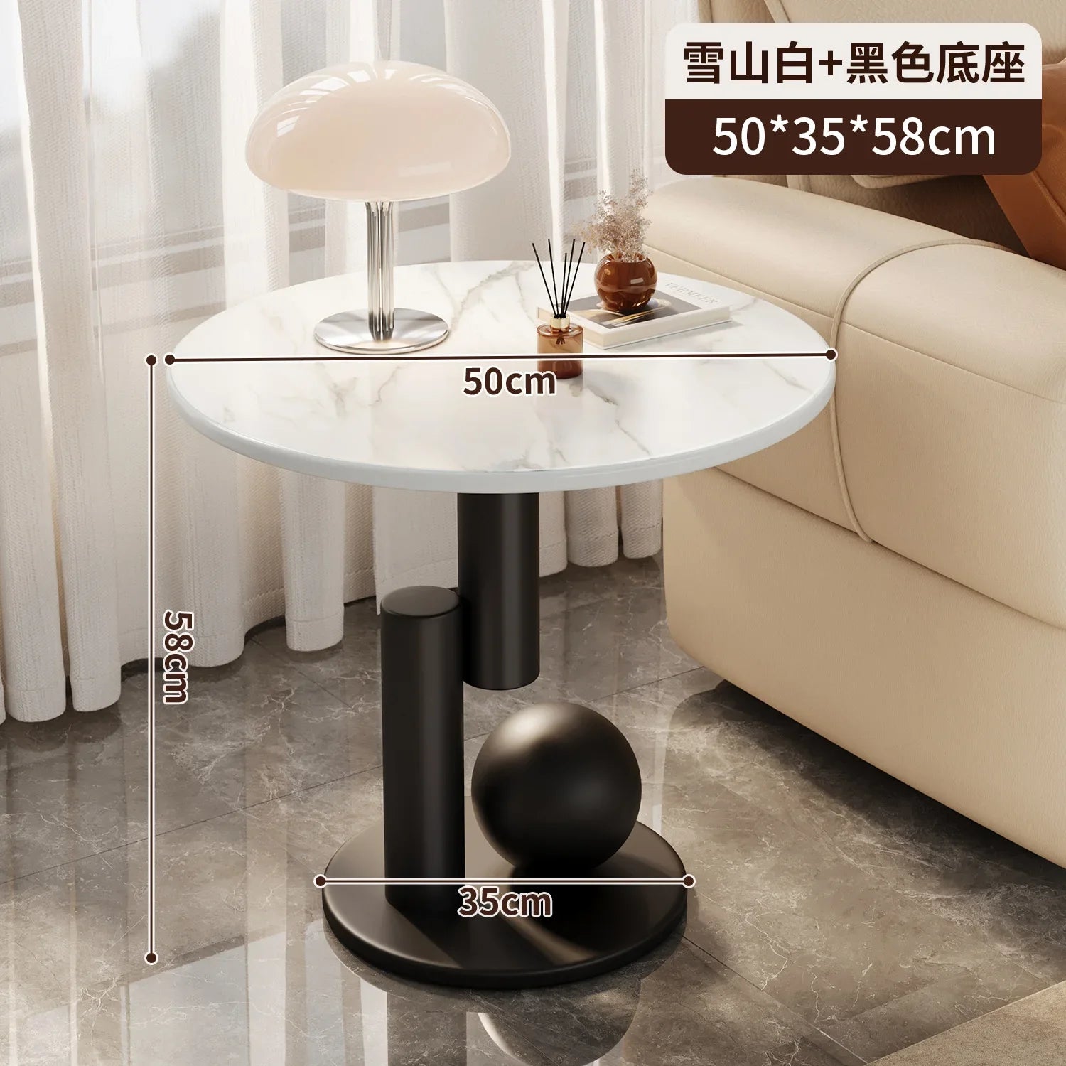 Sedentary Mini Table Coffee Table in the Living Room Furniture Bluetooth Speaker Shelf Home Decoration Offers Chair Sofa
